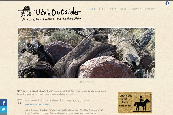 The Cotton theme site design template sample
