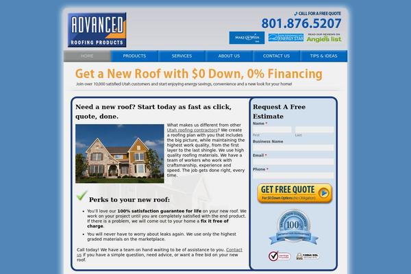 Site using Formidable Forms plugin