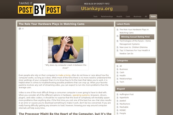 Chocolate-lite theme site design template sample