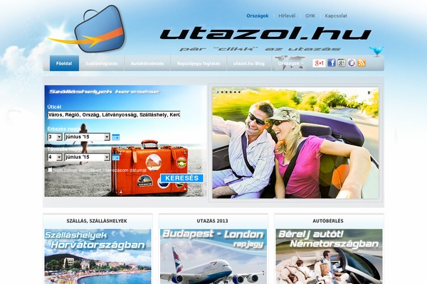 utazol.hu site used Thesis18