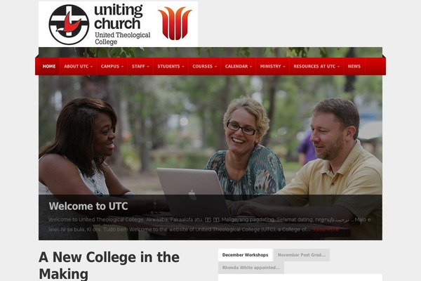 NonProfit theme site design template sample