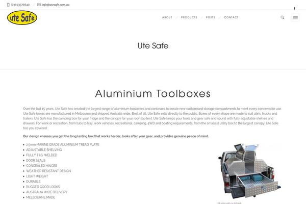 Ronneby theme site design template sample