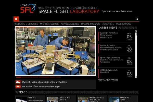 Sfl theme site design template sample
