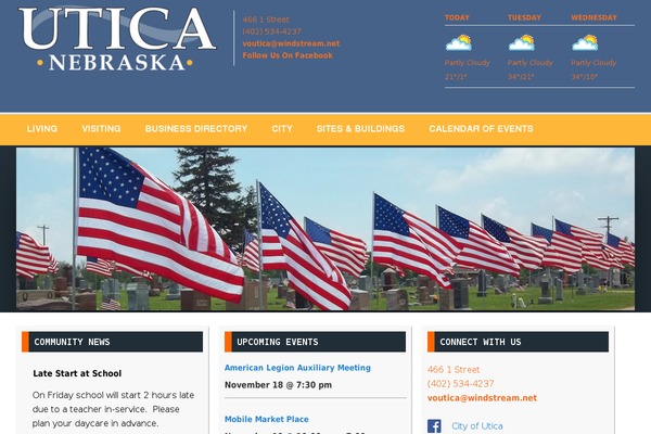Outreach Pro theme site design template sample