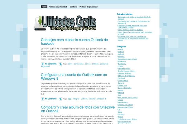 Compositio theme site design template sample