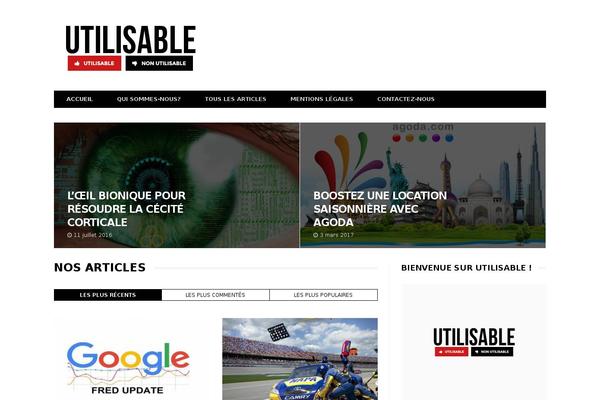 Barcelona theme site design template sample
