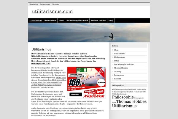 zeeMagazine theme site design template sample