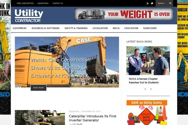 Simplemag theme site design template sample