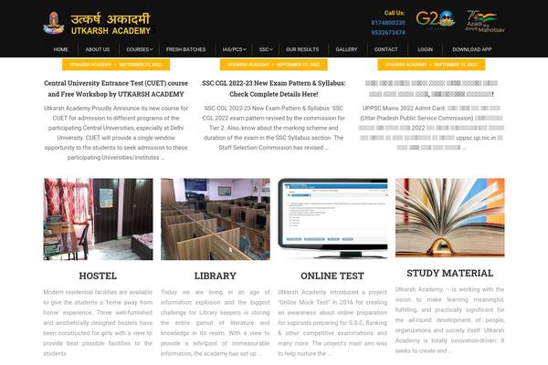 Eduma theme site design template sample