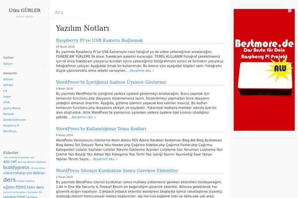 Anarcho Notepad theme site design template sample