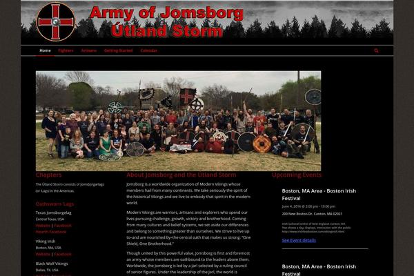 Enfold theme site design template sample