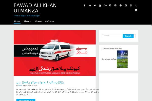 Site using Widget Pack plugin