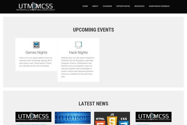 SKT White theme site design template sample