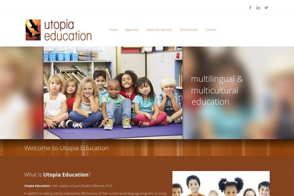 Beep! theme site design template sample