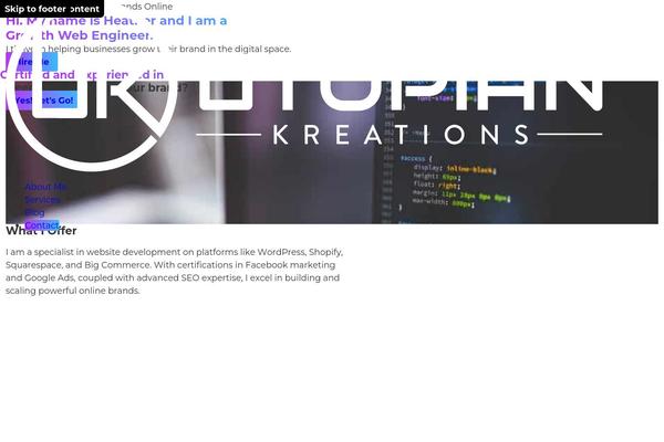 utopiankreations.com site used Bricks-child-2