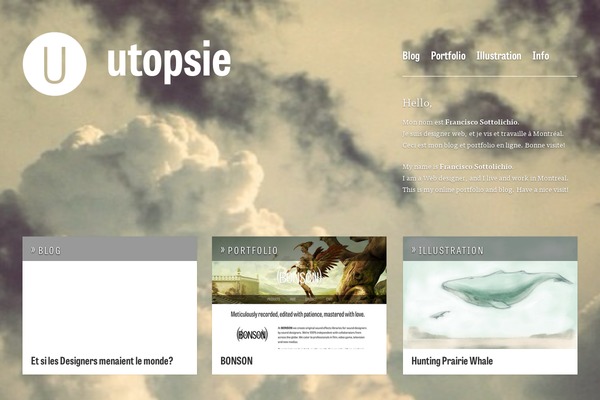 Reverie theme site design template sample