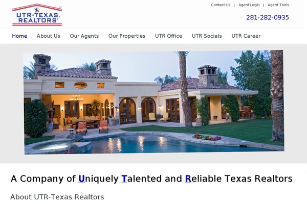 WP Residence theme site design template sample