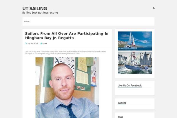 Semplicemente theme site design template sample