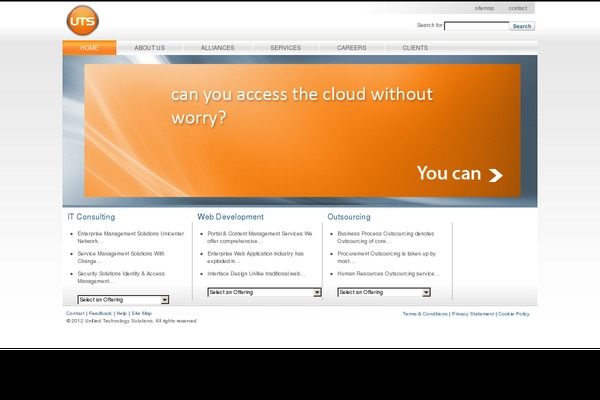 Site using Uts-job-board plugin