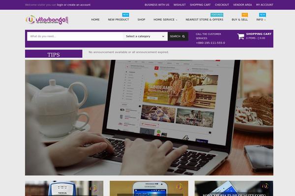 golmart theme websites examples