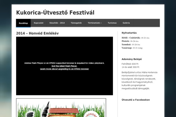 Jarida theme site design template sample