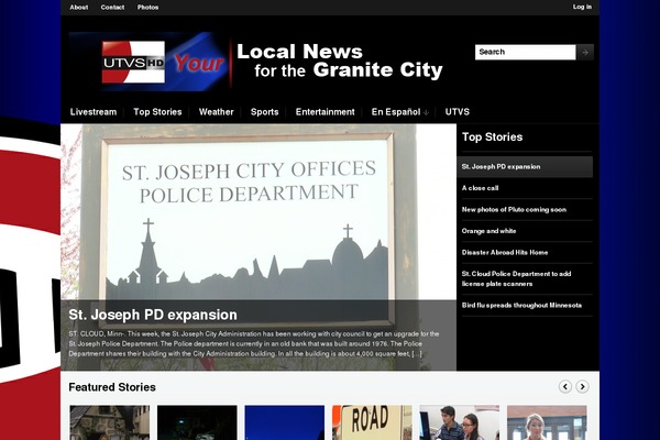 Magazinum theme site design template sample