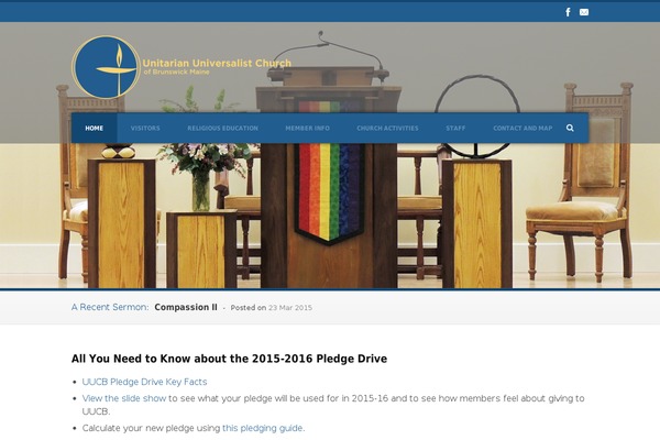 Real Church v1.04 theme site design template sample