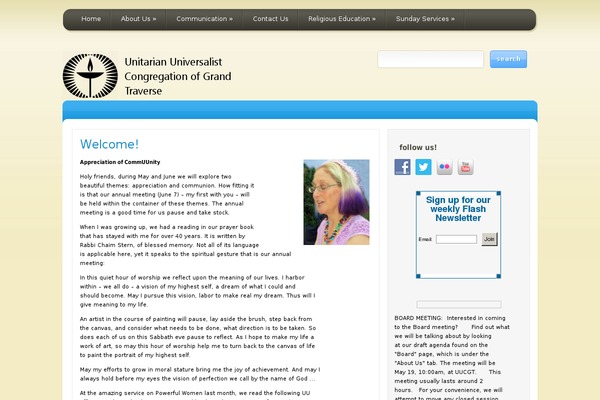 EarthlyTouch theme site design template sample