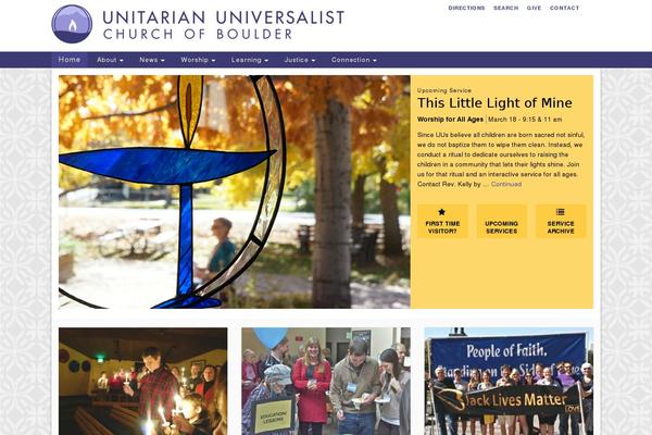 uua-congregation-child theme websites examples