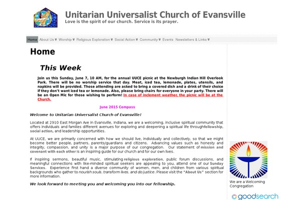 Site using Events Manager plugin