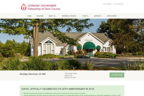 NativeChurch theme site design template sample