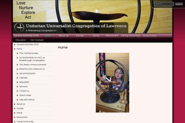 UU 2014 theme site design template sample