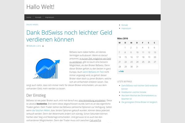 WP-Forge theme site design template sample