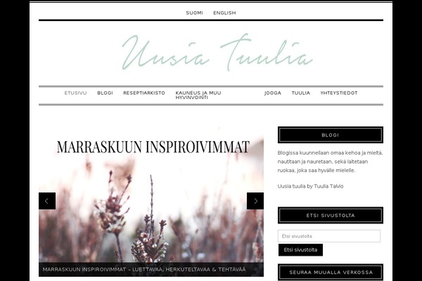 Lynette theme site design template sample