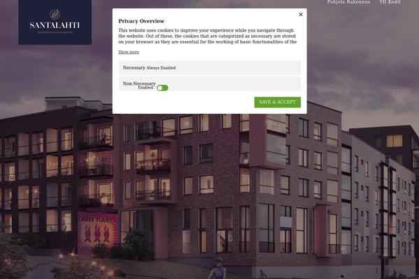 Site using Fusion-builder plugin