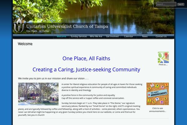 UU 2014 theme site design template sample