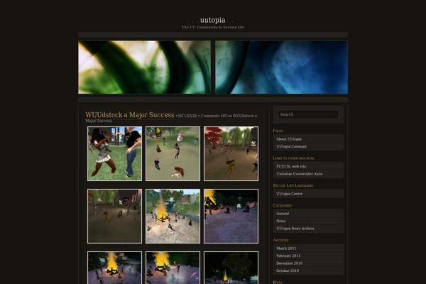 Chaoticsoul theme site design template sample