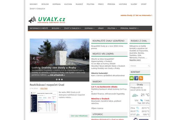 Newsstream theme site design template sample