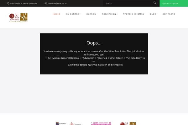 uveformacion.es site used Studeon-child