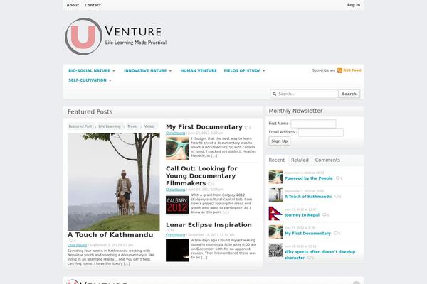 Cadabrapress theme site design template sample