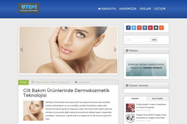 uvepe.com site used Xander