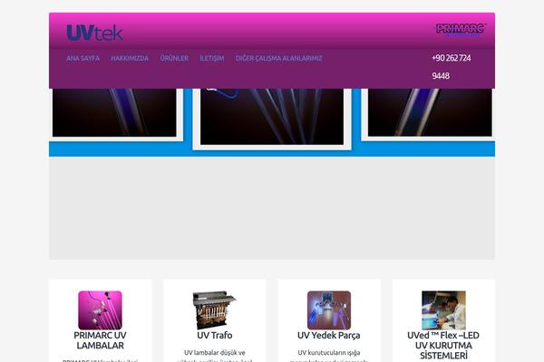 Indus theme site design template sample