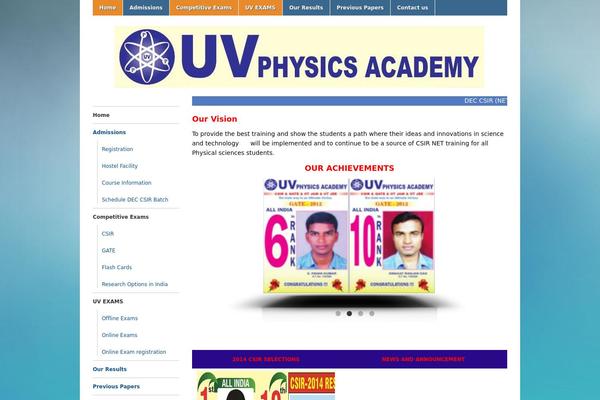 Site using Continuous announcement scroller plugin