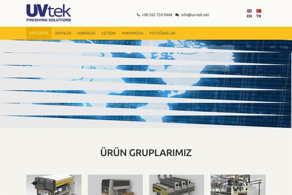 Indus theme site design template sample
