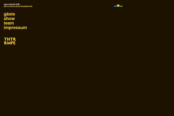 Schenk theme websites examples