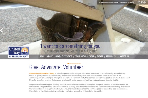 uwfcpa.org site used Ssx-theme