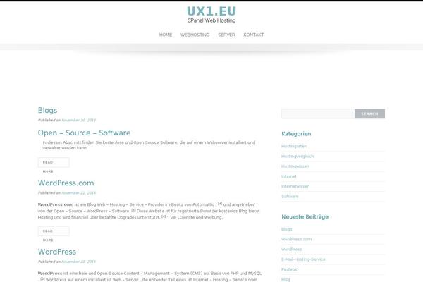 Emphasize theme site design template sample