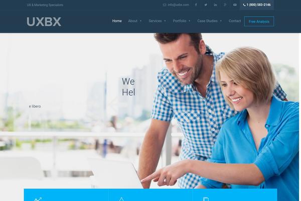 digitalagency-child theme websites examples