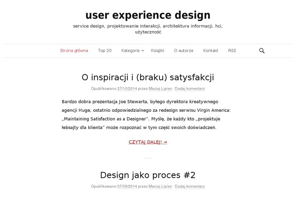 Semplice4 theme site design template sample