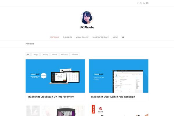 Site using WP Anchor Header plugin